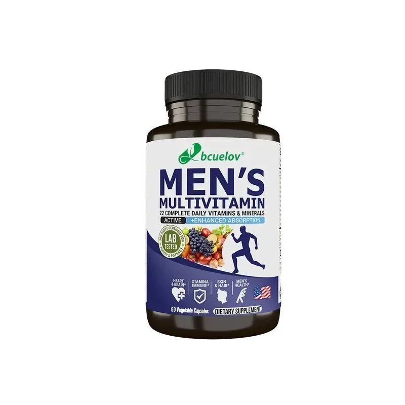 Bcuelov Men’s Daily Multivitamin – Complete Vitamins & Minerals