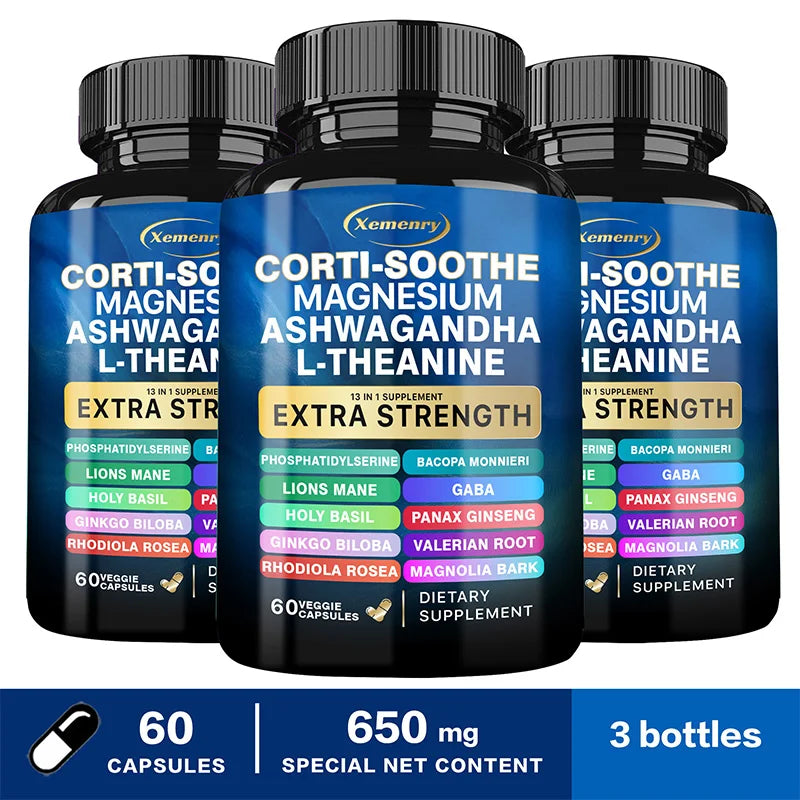 Xemenry Corti-Soothe – Cortisol & Adrenal Support Supplement
