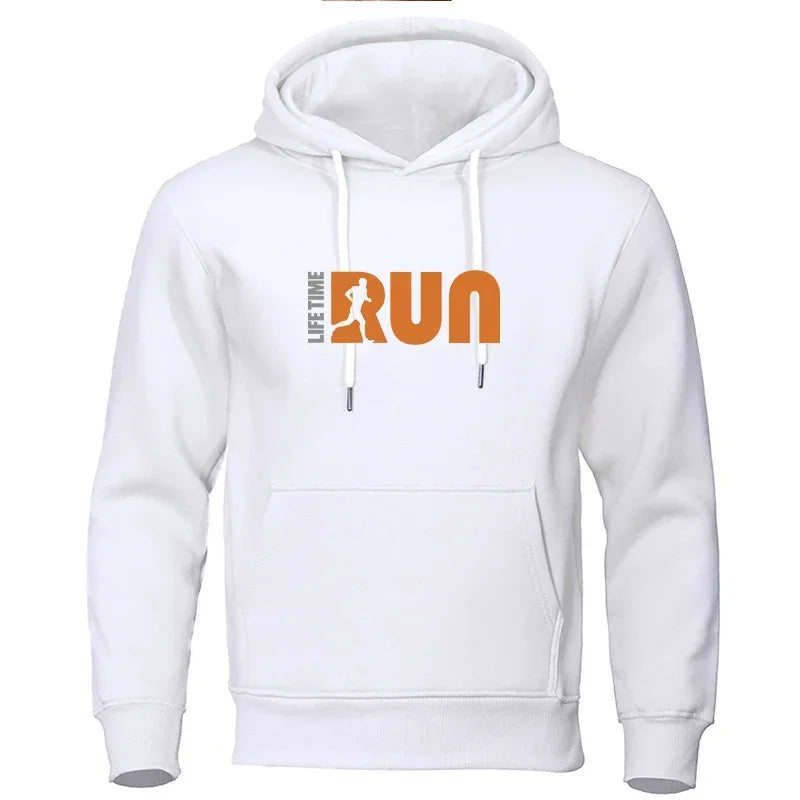 Men’s Printed Hoodie – Casual Autumn & Winter Style