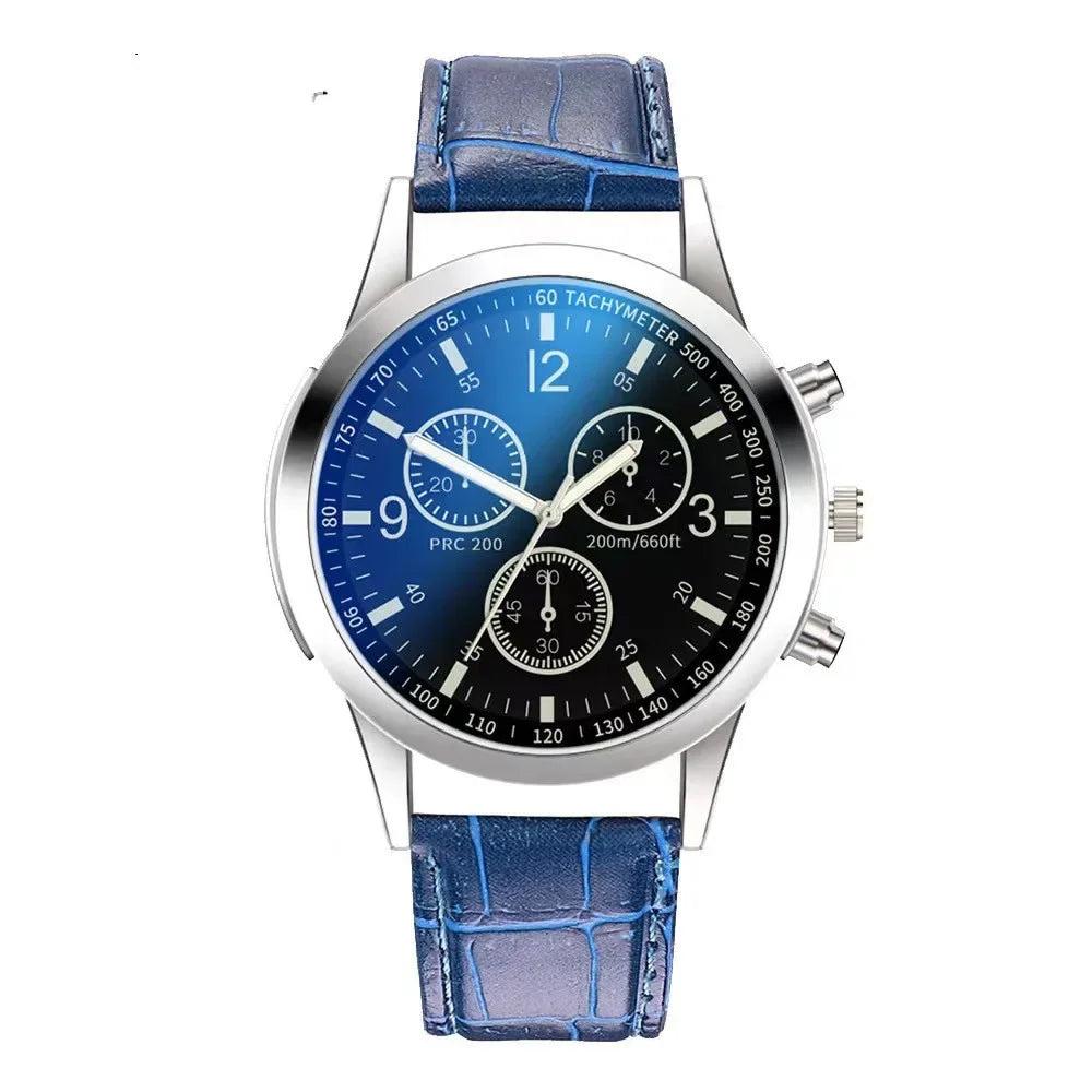 MOONBIFFY Men’s Quartz Wristwatch – Fashion & Casual Stainless Steel Watch
