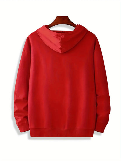 Men’s “PUBLIC ENEMY” Graphic Hoodie – Casual All-Season Streetwear Sweatshirt