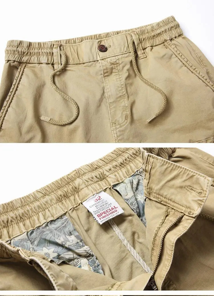 Men’s Cargo Pants – Safari Style with Pockets