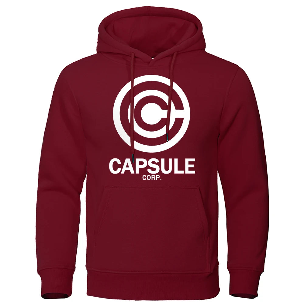 Teekossc Men’s Printed Hoodie – Fleece Casual Pullover
