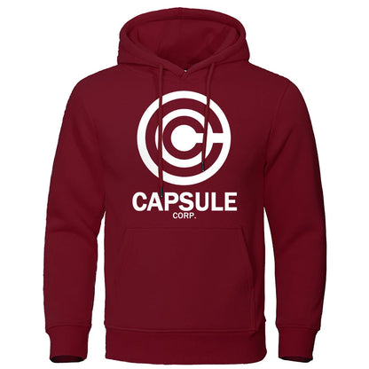 Teekossc Men’s Printed Hoodie – Fleece Casual Pullover