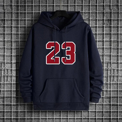 Men’s Hoodie 2025 – Casual Warm Pullover Sweatshirt for Fall & Winter