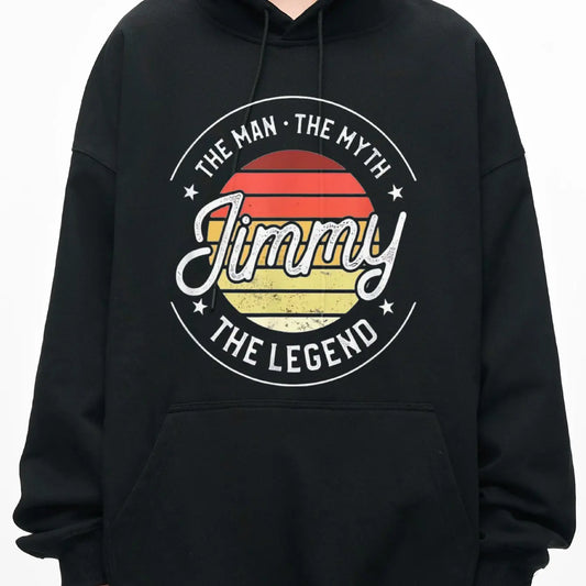 Men’s Cotton Hoodie – Solid Color Casual Pullover