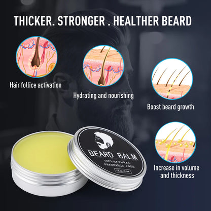 Ms.Dear Beard Balm – 60g Nourishing & Styling Cream for Men