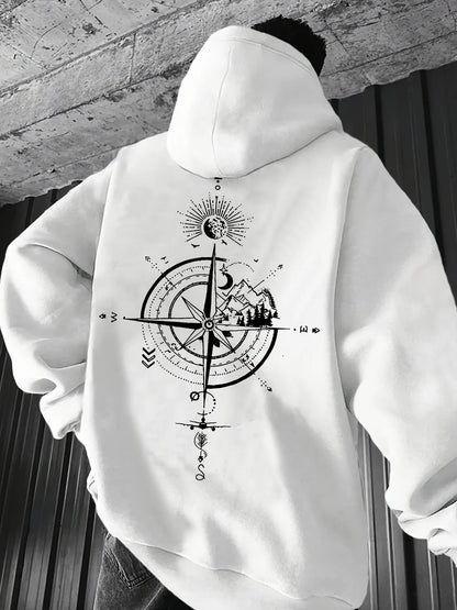 JKLVZOE Men’s Designer Hoodie – Casual Fleece Sweatshirt