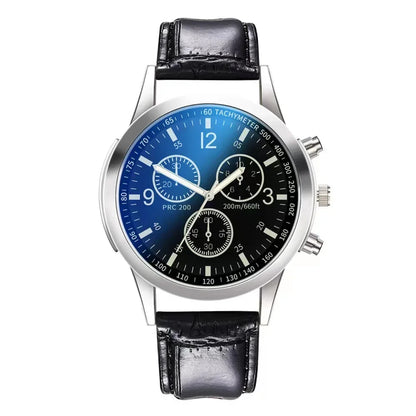 MOONBIFFY Men’s Quartz Wristwatch – Fashion & Casual Stainless Steel Watch
