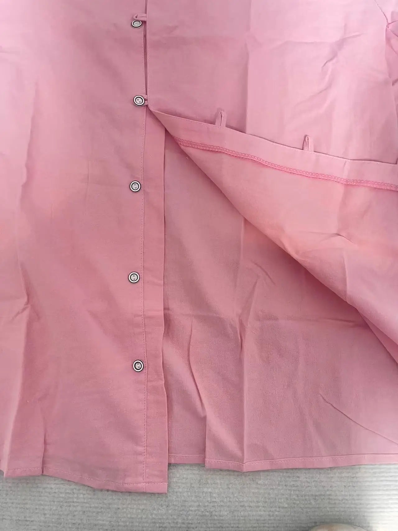 Men’s Casual Collarless Shirt – Lightweight Travel & Summer Style