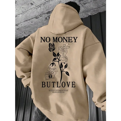 Men’s Casual Printed Hoodie – Spring & Autumn Style