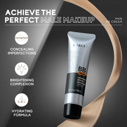 Men’s 3-in-1 BB Cream – Concealer, Foundation & Moisturizer (30g)