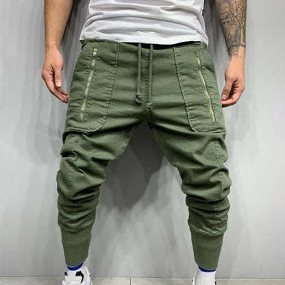 Men’s Casual Drawstring Pants – Lightweight Autumn Comfort