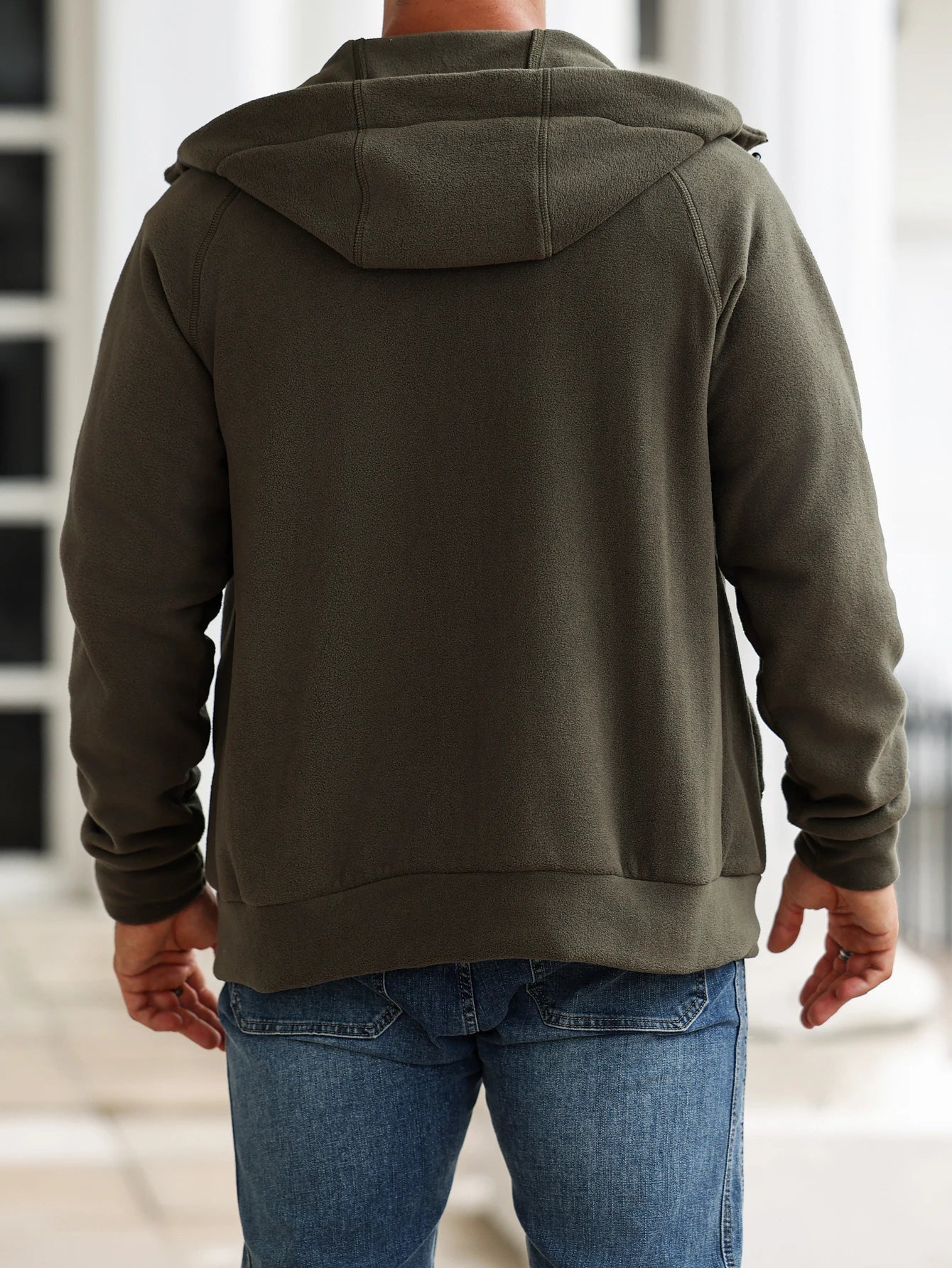 Men’s Hoodie Jacket – Trendy Slim Fit, Fashionable & Versatile for Autumn & Winter