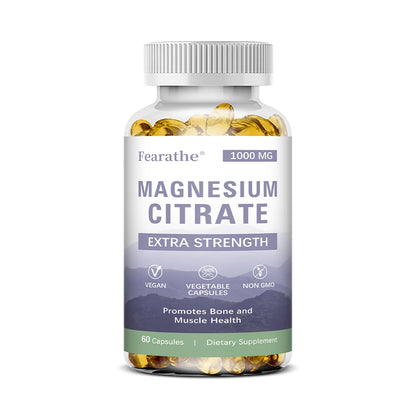 Fearathe Magnesium Citrate – High Absorption Magnesium Supplement