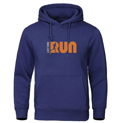 Men’s Printed Hoodie – Casual Autumn & Winter Style