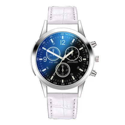 MOONBIFFY Men’s Quartz Wristwatch – Fashion & Casual Stainless Steel Watch