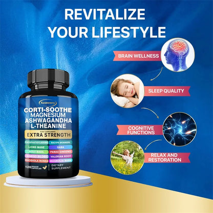 Xemenry Corti-Soothe – Cortisol & Adrenal Support Supplement
