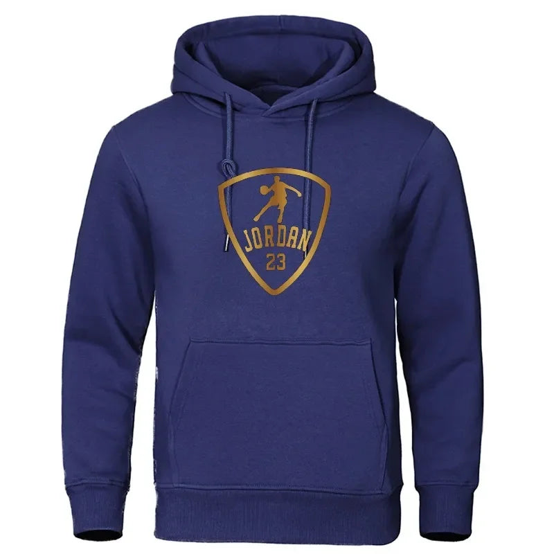 Men’s Printed Hoodie – Casual Daily Wear for Autumn & Winter