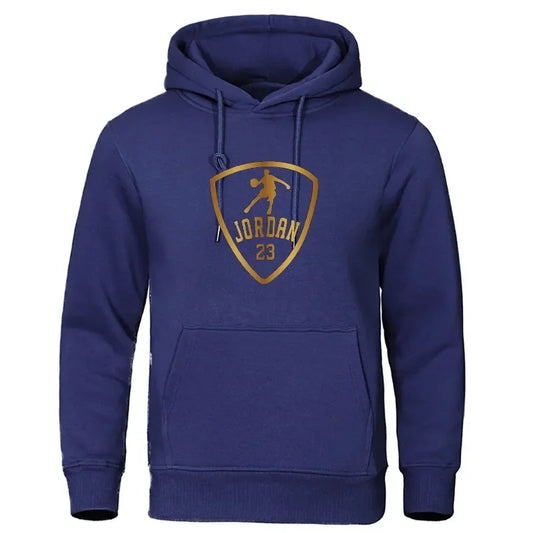 Men’s Printed Hoodie – Casual Daily Wear for Autumn & Winter