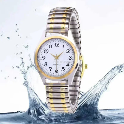 MOONBIFFY Couple Quartz Watch – Casual & Fashionable Matching Timepieces