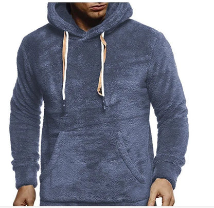 Men’s Casual Letter Print Hoodie – Autumn & Winter Essential
