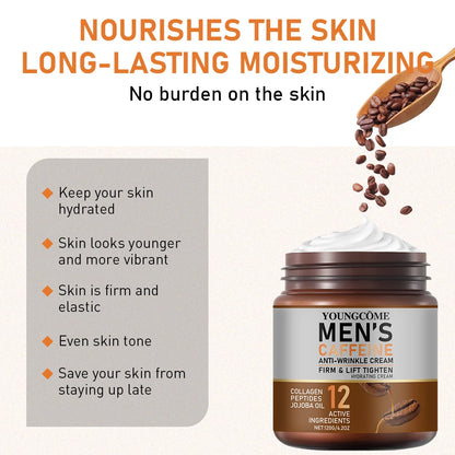 EELHOE Men’s Caffeine Face Cream – 120g