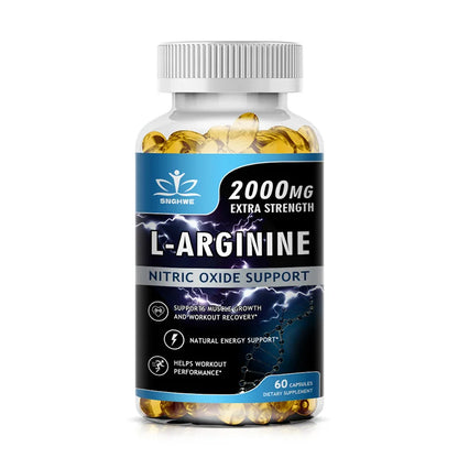 SNGHWE L-Arginine Capsules – Energy, Endurance & Wellness Support