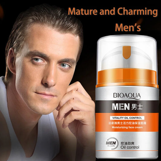 LGRAMER Men’s Oil Control & Moisturizing Face Cream – 50g