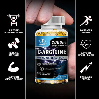 SNGHWE L-Arginine Capsules – Energy, Endurance & Wellness Support