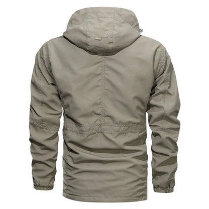 CHAIFENKO Men’s Military-Style Jacket – Casual Spring & Autumn Wear