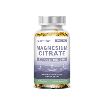 Fearathe Magnesium Citrate – High Absorption Magnesium Supplement