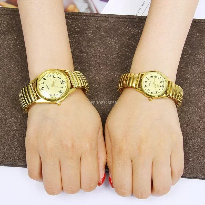 MOONBIFFY Couple Quartz Watch – Casual & Fashionable Matching Timepieces