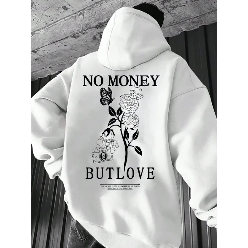 Men’s Casual Printed Hoodie – Spring & Autumn Style