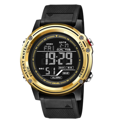 SMAEL 8125 Men’s Military Sports Watch – LED Digital Waterproof Army Wristwatch