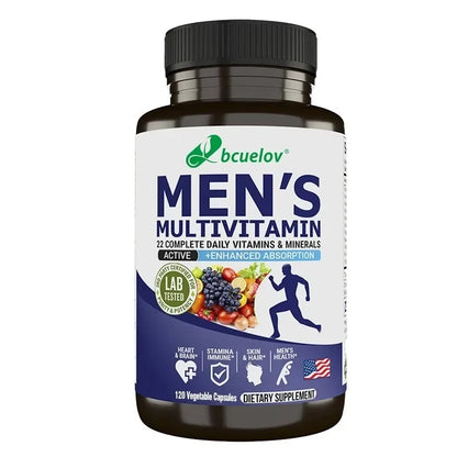 Bcuelov Men’s Daily Multivitamin – Complete Vitamins & Minerals