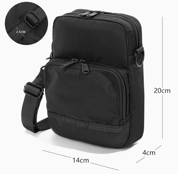 Unisex Casual Nylon Box Bag – Lightweight & Versatile