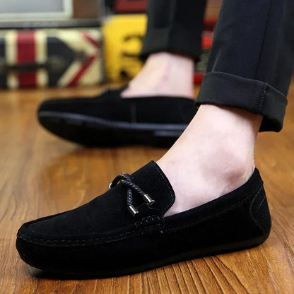 Men’s Breathable Slip-On Boat Shoes – Summer Comfort & Style