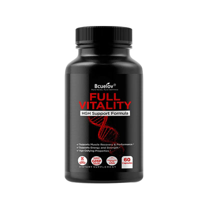 Bcuelov Advanced HGH Support Capsules – Muscle Growth & Vitality Formula
