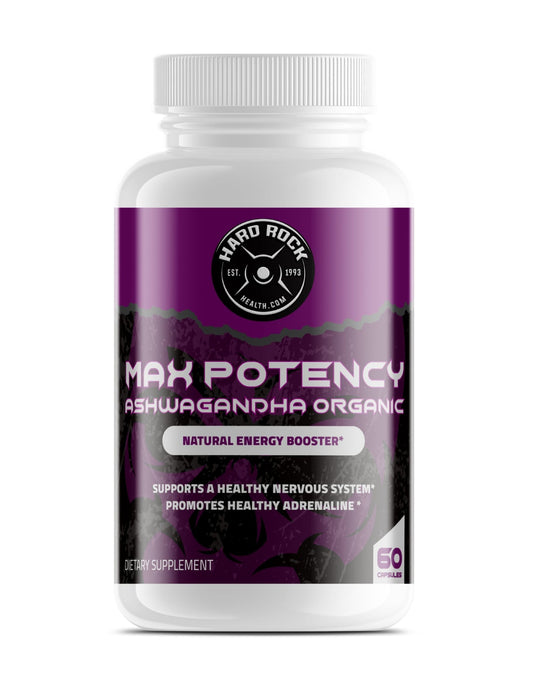 Max Potency Organic Ashwagandha- Natural Energy Booster-0