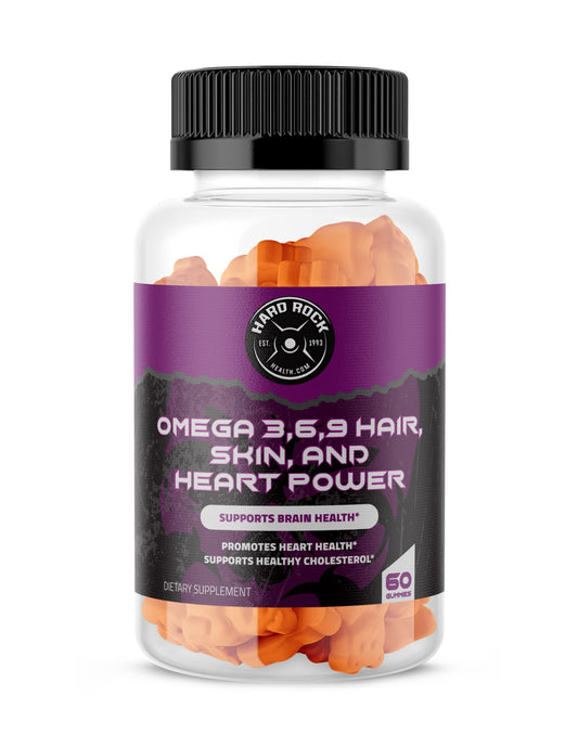 Omega 3,6, 9 Gummies for Hair, Skin, and Heart Health-0
