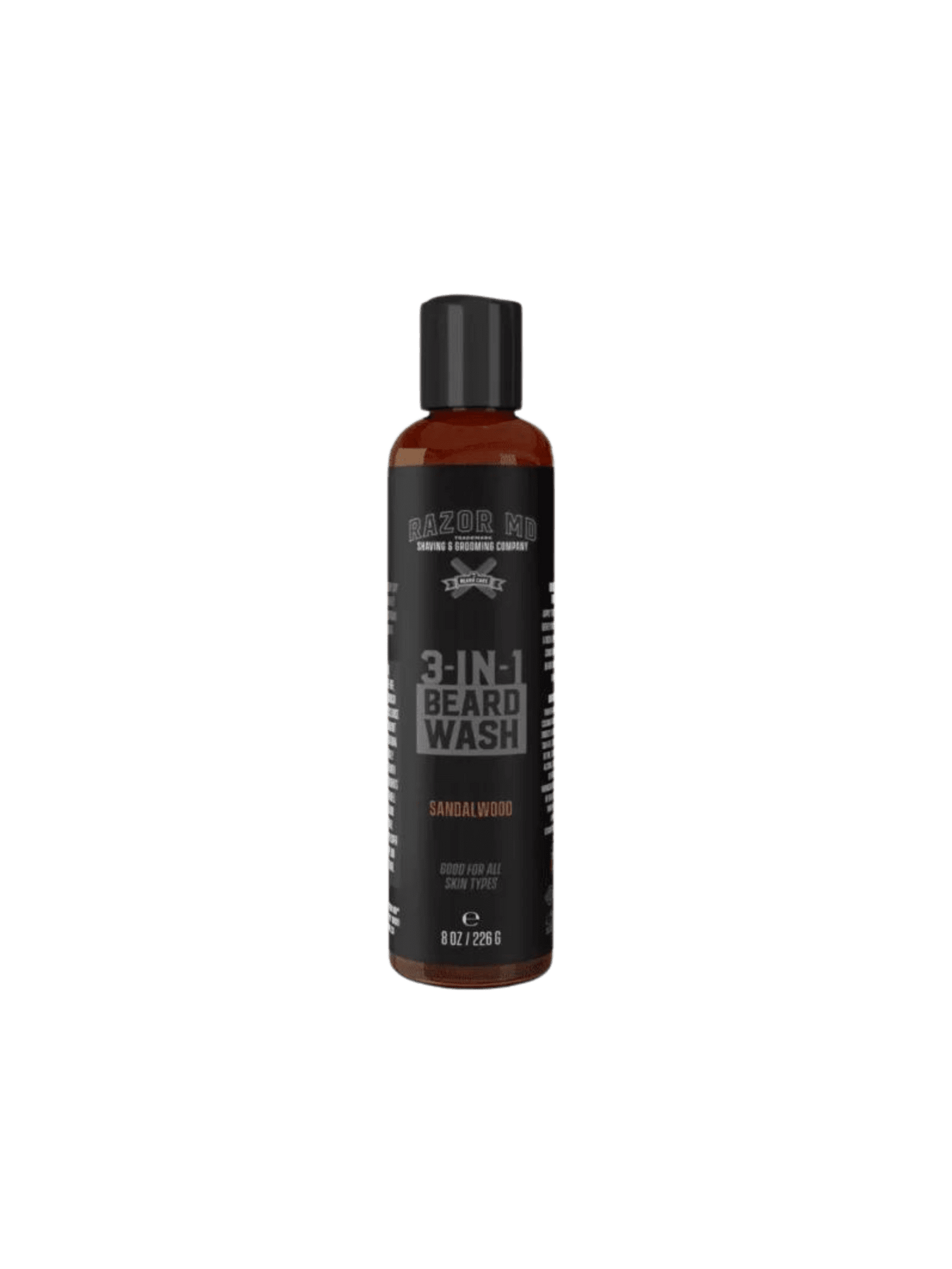 3 in 1 BEARD WASH - Sandalwood-0