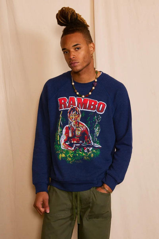 Rambo Fleece Men's Sweatshirt-0