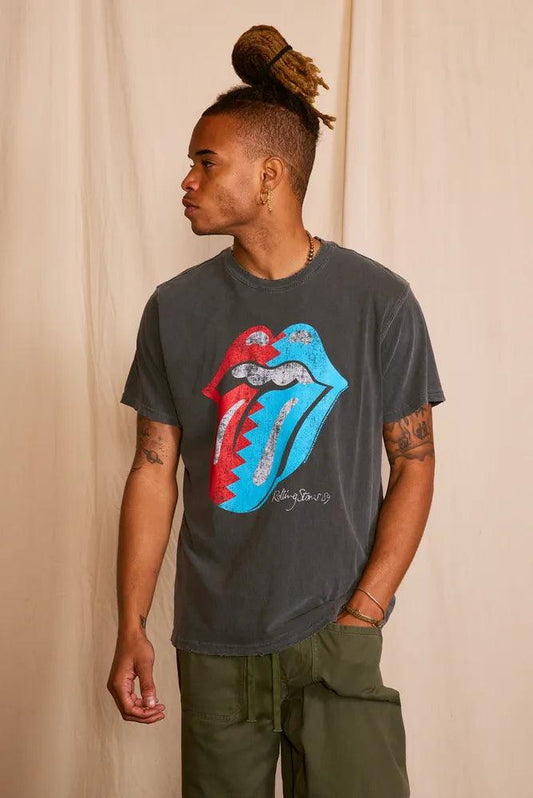 Rolling Stones 89 Vintage Men's Tee-0